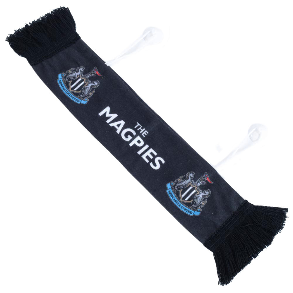Newcastle United FC Mini Magpies Car Scarf LKT Sport Football>Premier League>Newcastle United FC Sports Fan Accessories