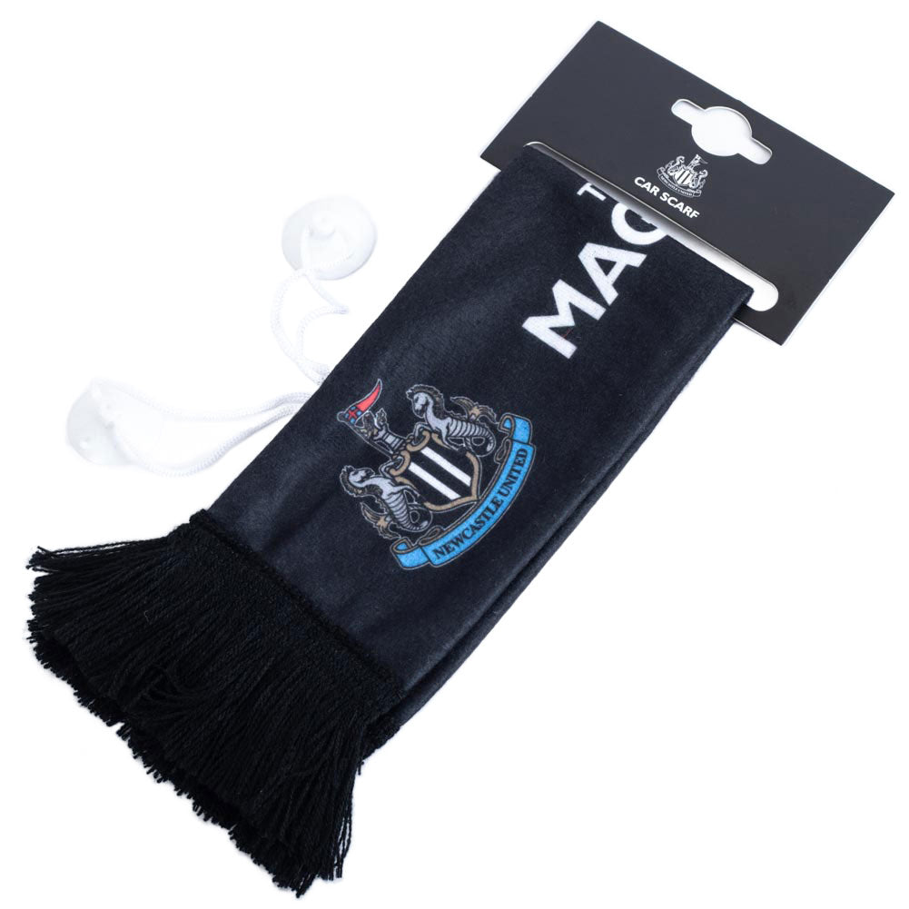 Newcastle United FC Mini Magpies Car Scarf LKT Sport Football>Premier League>Newcastle United FC Sports Fan Accessories