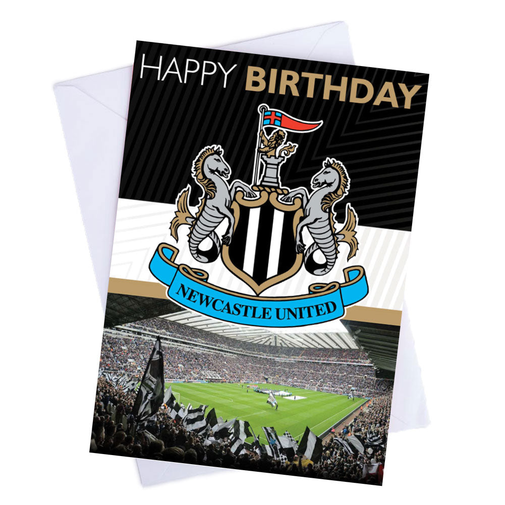 Newcastle United FC Musical Birthday Card LKT Sport Football>Premier League>Newcastle United FC Greeting Cards