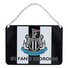 Newcastle United FC No1 Fan Stripe Bedroom Sign LKT Sport Football>Premier League>Newcastle United FC Novelty Signs