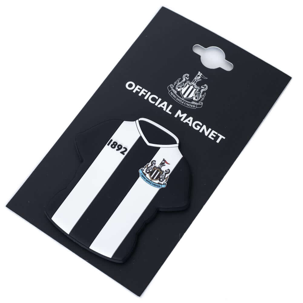 Newcastle United FC PVC Home Kit Fridge Magnet LKT Sport Football>Premier League>Newcastle United FC Refrigerator Magnets