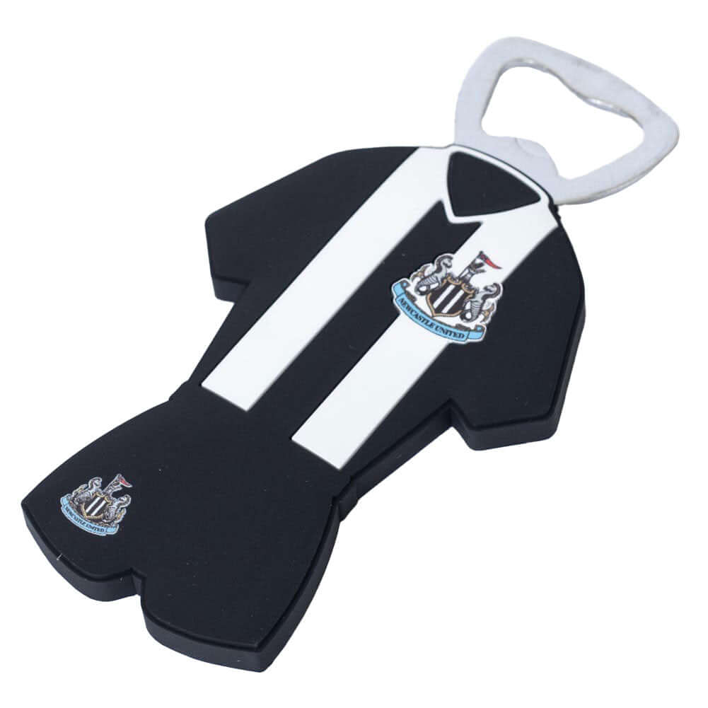Newcastle United FC PVC Home Kit Magnetic Bottle Opener LKT Sport Football>Premier League>Newcastle United FC Bottle Openers