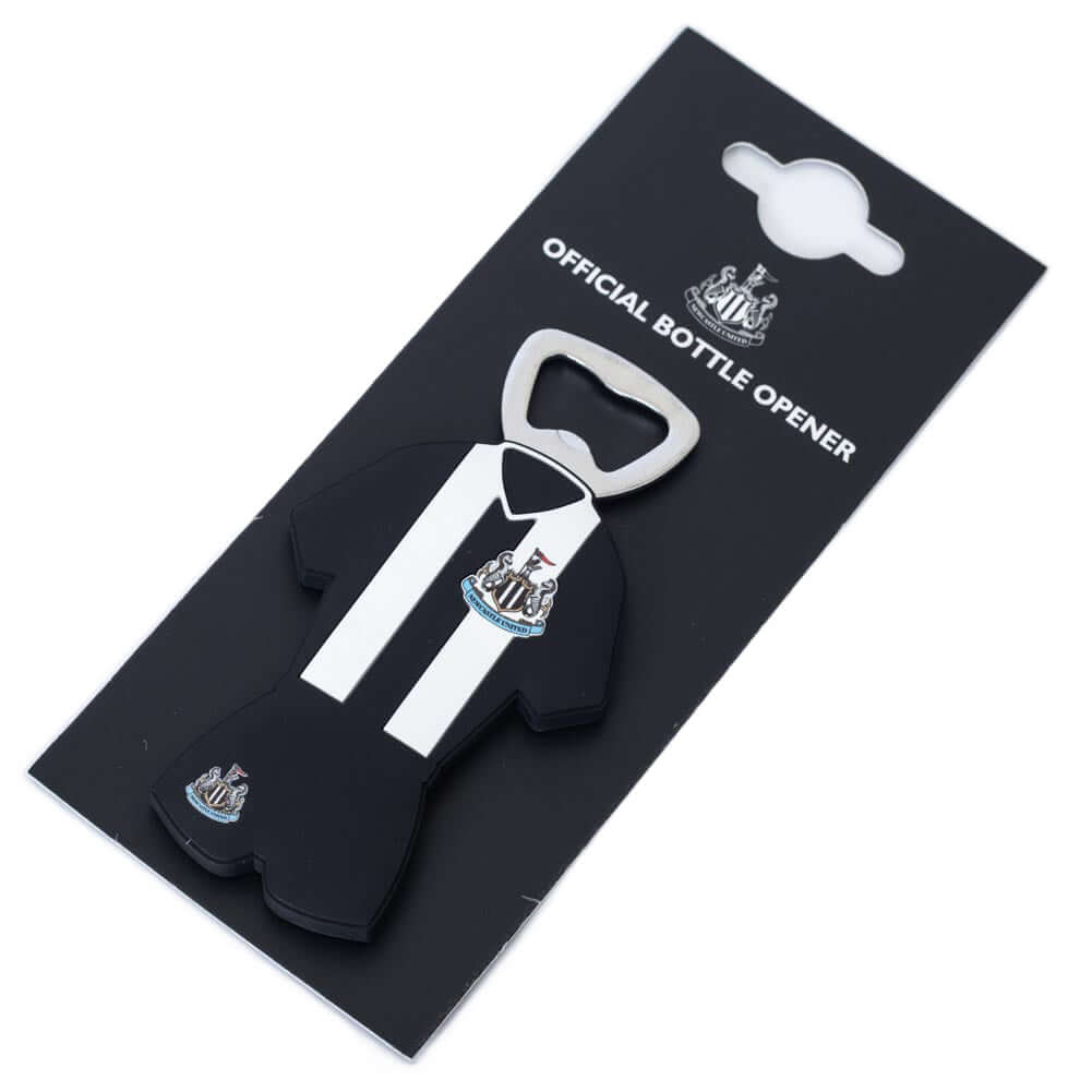 Newcastle United FC PVC Home Kit Magnetic Bottle Opener LKT Sport Football>Premier League>Newcastle United FC Bottle Openers