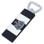 Newcastle United FC PVC Rectangle Magnetic Bottle Opener LKT Sport Rubber handled magnetic bottle openerBlack and white bar design with a full colour NUFC crestPersonalise your fridge or any metal surfaceOfficial licensed productApprox 10.5cm x 3cm Bottle