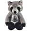Newcastle United FC Plush Racoon LKT Sport Soft plush member of the Newcastle Zoo CrewFeaturing a woven Newcastle crest100% polyesterOfficial licensed productSits approx 25cm tall Stuffed Animals