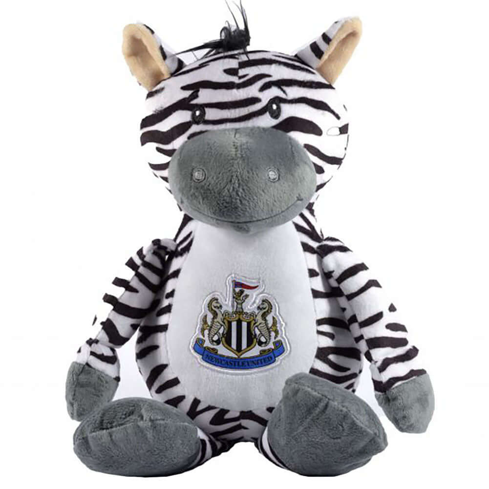 Newcastle United FC Plush Zebra LKT Sport Football>Premier League>Newcastle United FC Stuffed Animals