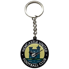 Newcastle United FC Retro 76-83 Crest Keyring & Badge Set LKT Sport Football>Premier League>Newcastle United FC Keychains