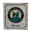 Newcastle United FC Retro Logo Sign LKT Sport Vintage look design stamped metal wall sign Featuring a full colour retro Newcastle crest and club established date Ready to hang on the wall with four small holes for fixing Official licensed product Approx 2