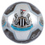 Newcastle United FC Sig 26 Football LKT Sport High spec 26 panel synthetic footballStriking silver and grey colours featuring the Newcastle crest and official player signature printsSuitable for 14 yrs and olderOfficial licensed productSize 5 footballAppr