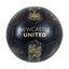 Newcastle United FC Sig Gold Phantom Skill Ball LKT Sport Matte black phantom design PVC football32 panel ball with gold design detail, club crest and official player signature printsSkill practice ball suitable for all agesOfficial licensed productSize 1