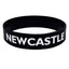 Newcastle United FC Silicone Wristband LKT Sport Black silicone rubber wristbandFeatures Newcastle United text and established dateOne size fits allOfficial licensed productApprox 7cm in diameter Wristbands
