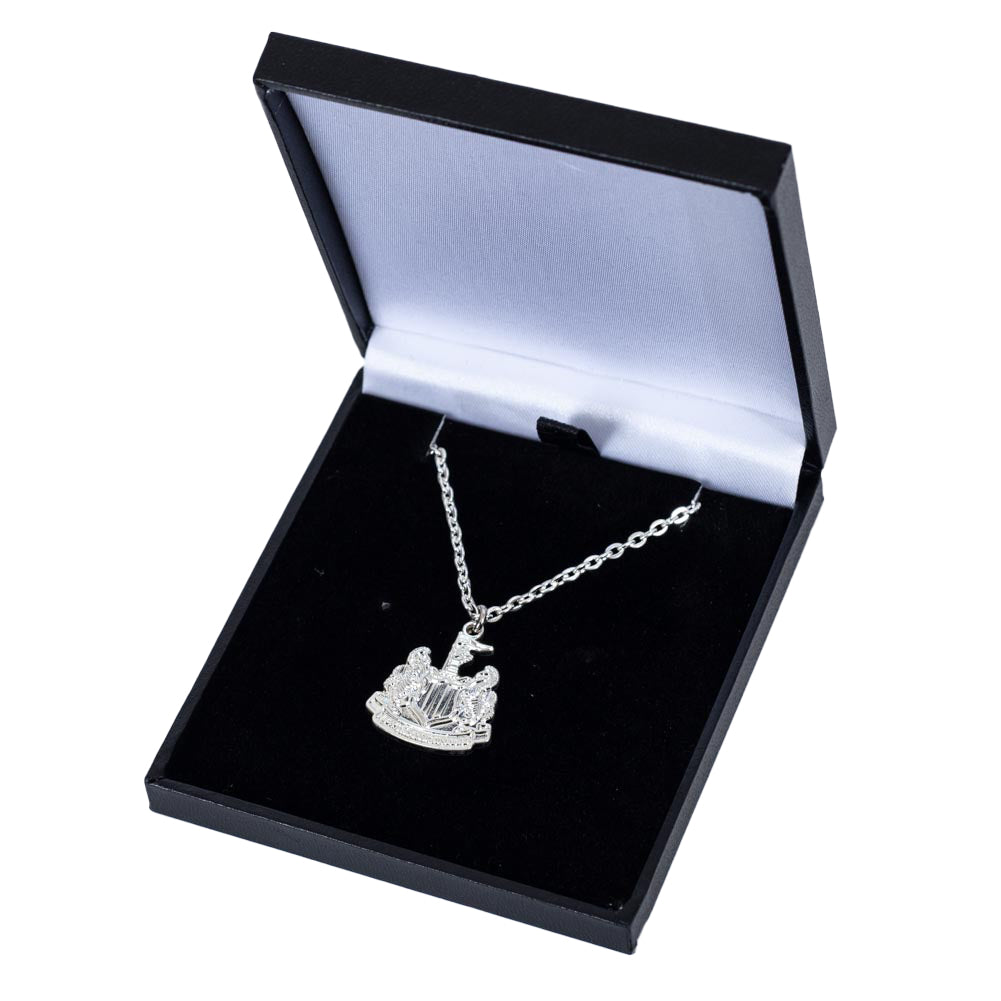 Newcastle United FC Silver Plated Boxed Pendant LKT Sport Football>Premier League>Newcastle United FC Charms & Pendants