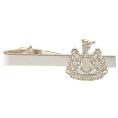 Newcastle United FC Silver Plated Tie Slide LKT Sport Classic design tie slide in a mirror finishSilver Plated pin featuring the Newcastle crestWith a crocodile clip backOfficial licensed productApprox 50mm x 12mm Tie Clips
