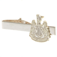 Newcastle United FC Silver Plated Tie Slide LKT Sport Classic design tie slide in a mirror finishSilver Plated pin featuring the Newcastle crestWith a crocodile clip backOfficial licensed productApprox 50mm x 12mm Tie Clips