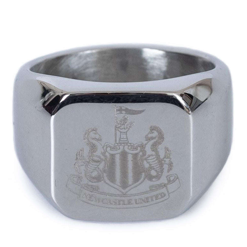 Newcastle United FC Square Signet Ring Medium LKT Sport Football>Premier League>Newcastle United FC Rings