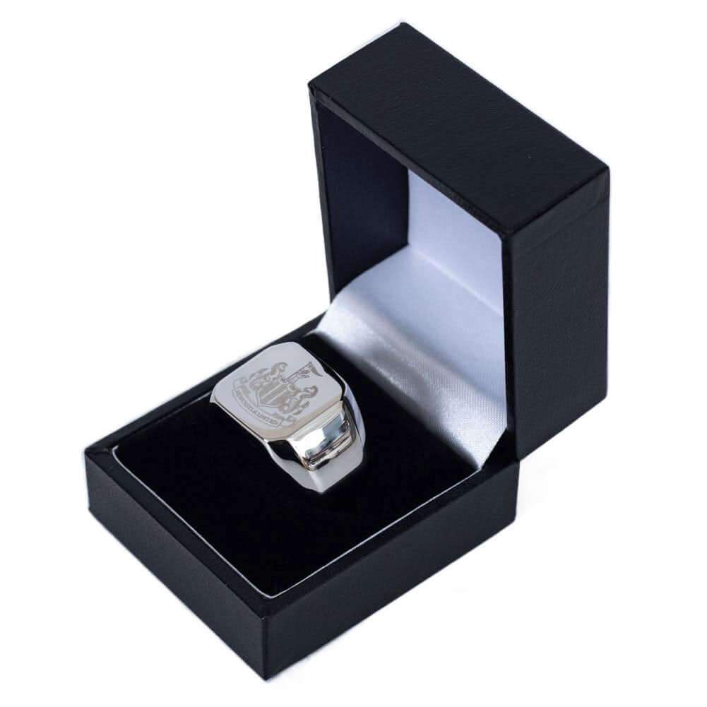 Newcastle United FC Square Signet Ring Small LKT Sport Football>Premier League>Newcastle United FC Rings