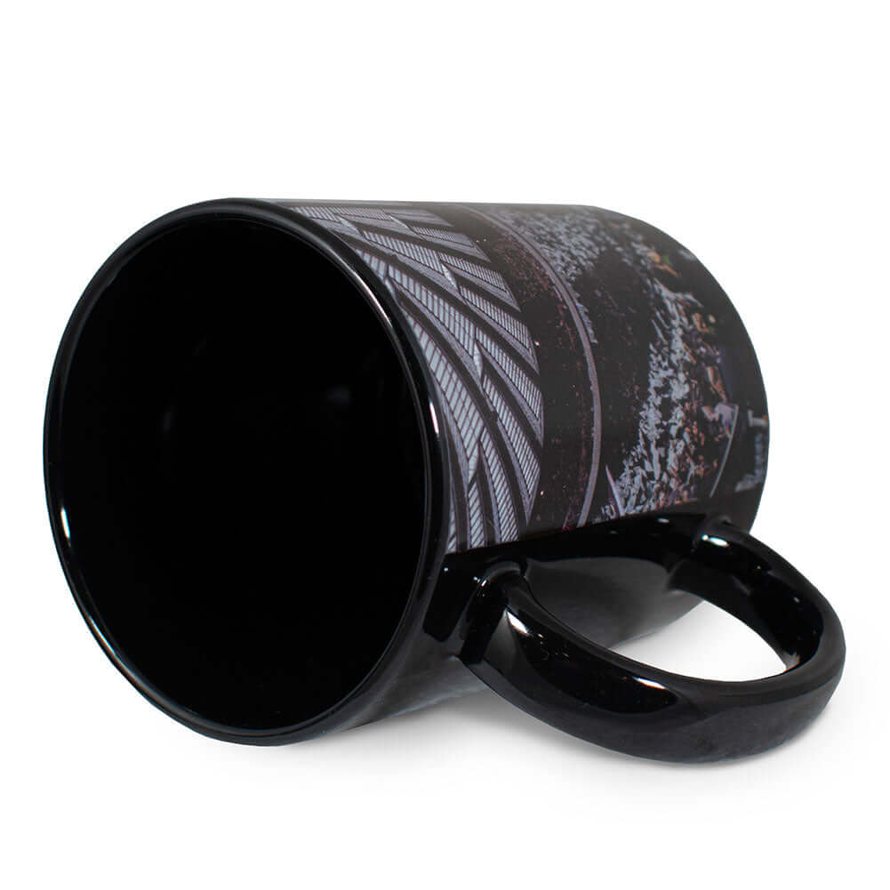 Newcastle United FC Stadium Mug LKT Sport Ceramic everyday coffee mugStadium design featuring a full colour Newcastle crestGlazed kiln fired finish with a black handleOfficial licensed productApprox 315ml (11oz)Approx 9cm tall, 8cm in diameter Mugs