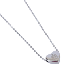 Newcastle United FC Stainless Steel Heart Necklace LKT Sport Football>Premier League>Newcastle United FC Necklaces