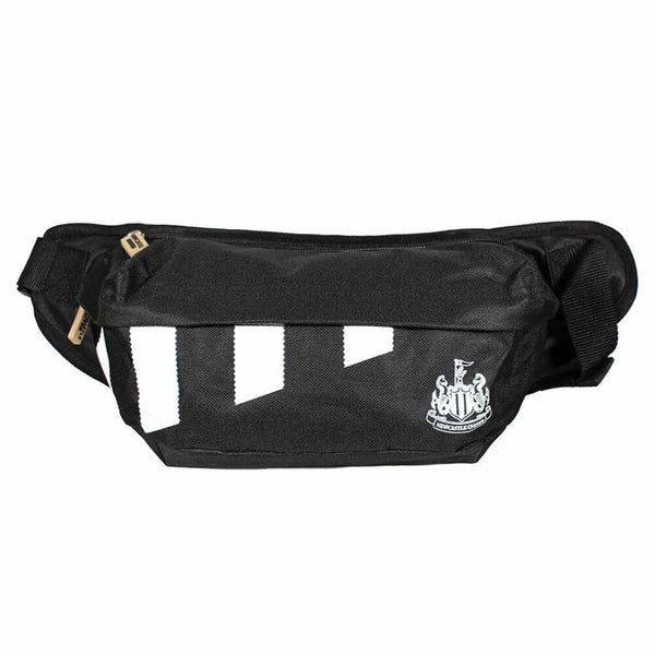 Newcastle United FC Stripe Cross Body Bag LKT Sport Stripe design cross body bag featuring Newcastle club crest2 separate compartments with rubber zip pulls featuring raised Chelsea FC detailAdjustable body strapWipe clean polyesterOfficial licensed produ