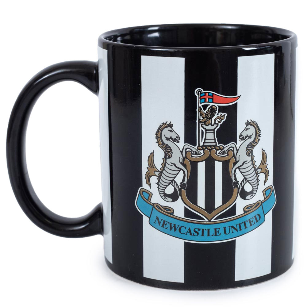 Newcastle United FC Striped Mug LKT Sport Football>Premier League>Newcastle United FC Mugs