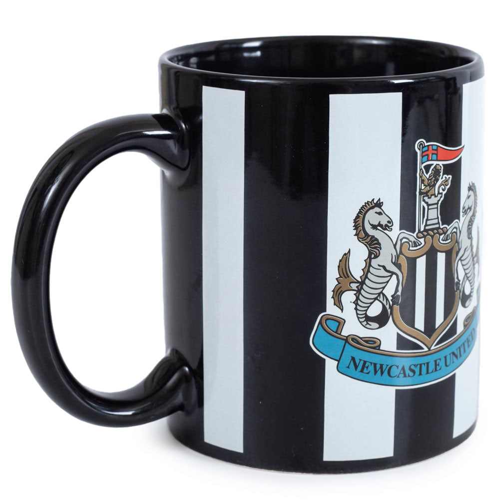 Newcastle United FC Striped Mug LKT Sport Football>Premier League>Newcastle United FC Mugs