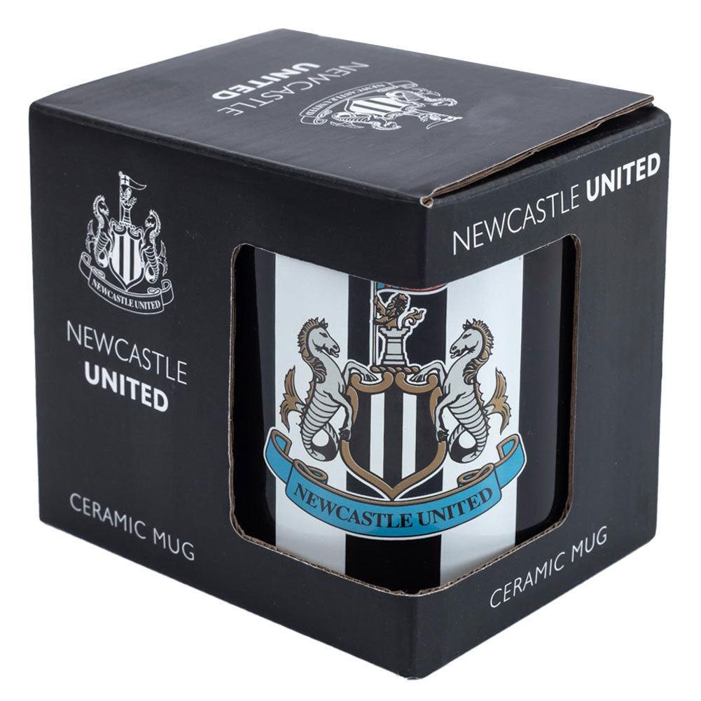 Newcastle United FC Striped Mug LKT Sport Football>Premier League>Newcastle United FC Mugs