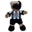 Newcastle United FC Super Fan Bear LKT Sport Soft to touch brown and black plush bearWith stitched features plus wearing a classic NUFC home kitfeatures 1892 detail on one earOfficial licensed productApprox 25cm tall Stuffed Animals