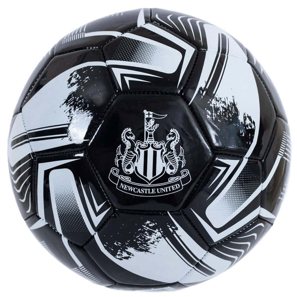 Newcastle United FC Turbine Football LKT Sport 32 panel everyday PVC FootballFeatures white Newcastle crest on a turbine design ballSuitable for 14 yrs and olderOfficial licensed productSize 5 footballApprox 69cm in circumference Soccer Balls
