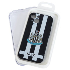 Newcastle United FC iPhone 14 Striped Silicone Case LKT Sport Football>Premier League>Newcastle United FC Mobile Phone Cases