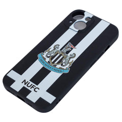 Newcastle United FC iPhone 14 Striped Silicone Case LKT Sport Football>Premier League>Newcastle United FC Mobile Phone Cases