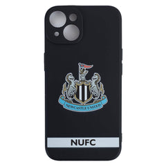 Newcastle United FC iPhone 15 Crest Silicone Case LKT Sport Football>Premier League>Newcastle United FC Mobile Phone Cases