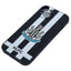 Newcastle United FC iPhone 15 Striped Silicone Case LKT Sport High quality, black and white silicone striped iPhone 15 caseIncludes a full colour NUFC crest and textOfficial licensed productApprox 7cm x 14.5cm Mobile Phone Cases
