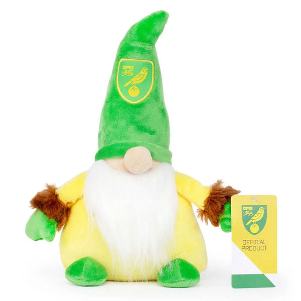 Norwich City FC Plush Gonk LKT Sport Soft to touch classic Gonk with a large beard and round squishy noseGreen and yellow featuring the Norwich crest on the Gonks hat100% polyesterOfficial licensed productApprox 35cm tall Stuffed Animals