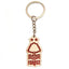 Nottingham Forest FC Crest Keyring LKT Sport Metal crest shaped keyring with chain and split ringDie stamped design with full colour enamel infillMetal alloy with silver style finishOfficial licensed productApprox 45mm x 23mm Keychains