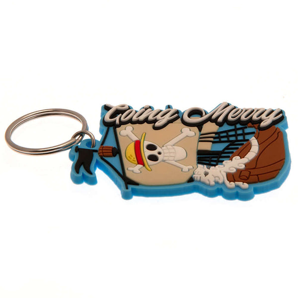 One Piece: Live Action Going Merry PVC Keyring LKT Sport Soft, durable 5mm thick PVC Keyring with a split ringBright, colourful and highly detailedIdeal for attaching to keys, bags, belts and other itemsWipe cleanOfficial licensed productApprox 35mm x 60m