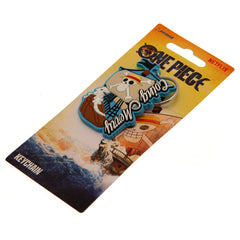One Piece: Live Action Going Merry PVC Keyring LKT Sport Soft, durable 5mm thick PVC Keyring with a split ringBright, colourful and highly detailedIdeal for attaching to keys, bags, belts and other itemsWipe cleanOfficial licensed productApprox 35mm x 60m