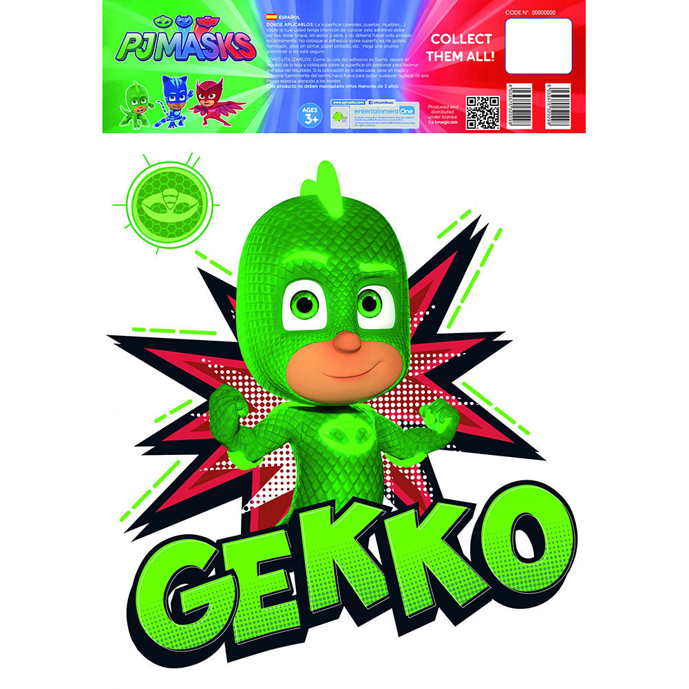 PJ Masks Wall Sticker A3 Gekko LKT Sport Entertainment>TV Series>PJ Masks Home Decor Decals