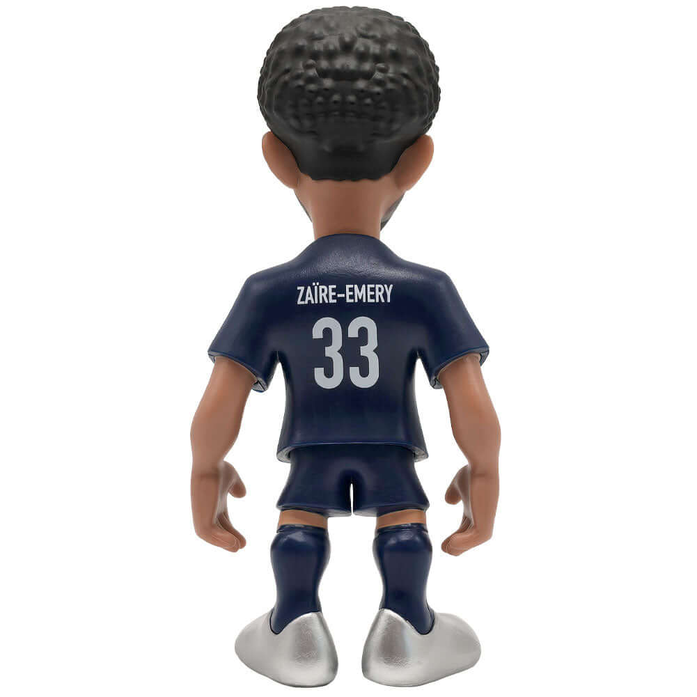 Paris Saint Germain FC MINIX Figure 12cm Zaire-Emery LKT Sport MINIX collectible figurine depictingWearing his PSG team kit with number 33 on the backMINIX Football Stars number 195 , collect them all!An excellent addition to any football merchandise coll