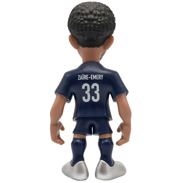 Paris Saint Germain FC MINIX Figure 12cm Zaire-Emery LKT Sport MINIX collectible figurine depictingWearing his PSG team kit with number 33 on the backMINIX Football Stars number 195 , collect them all!An excellent addition to any football merchandise coll