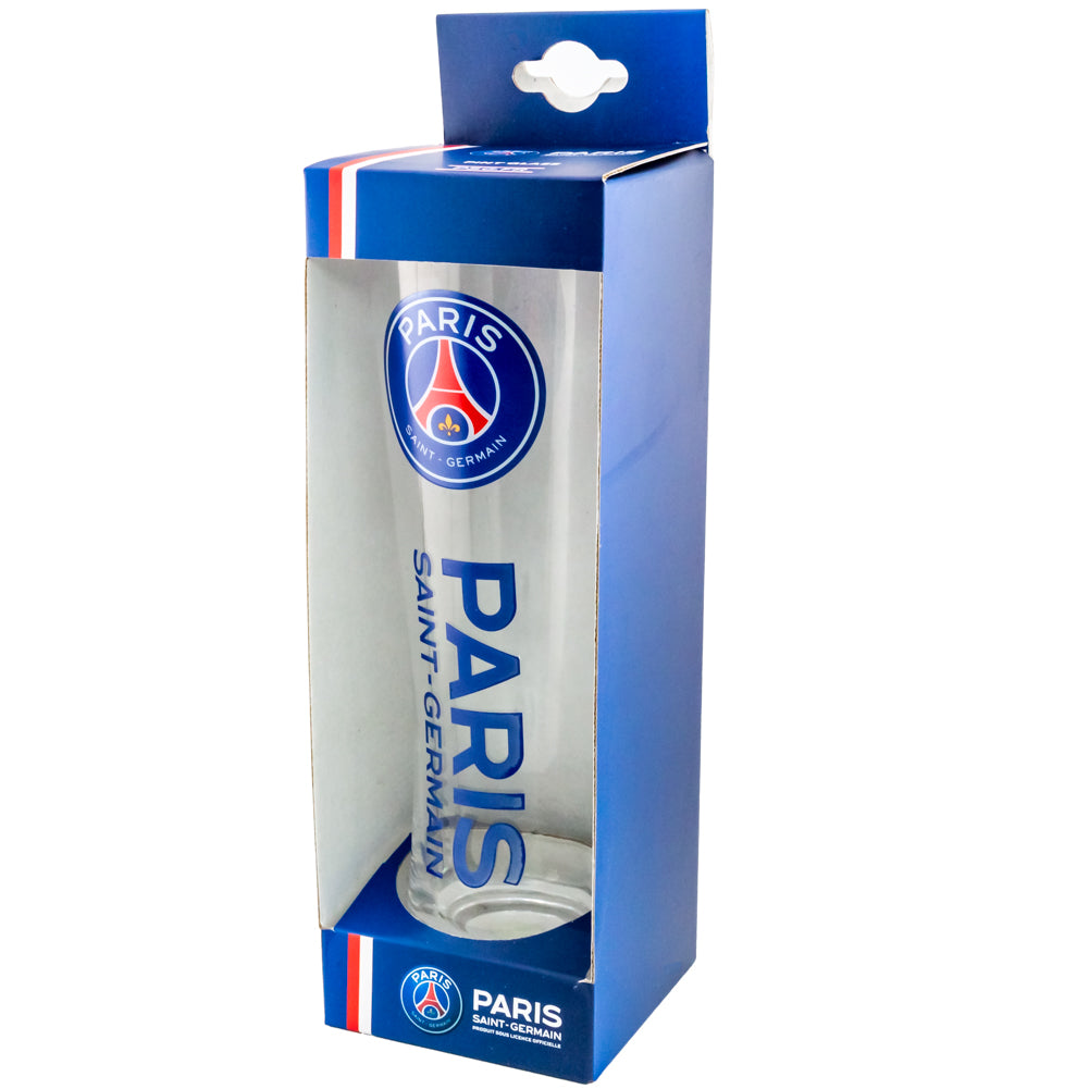 Paris Saint Germain FC Tall Beer Glass LKT Sport Football>European Leagues>Paris Saint Germain FC Beer Glasses