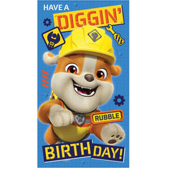 Paw Patrol Birthday Card With Stickers LKT Sport Entertainment>TV Series>Paw Patrol Greeting Cards