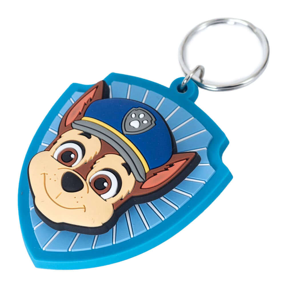 Paw Patrol Chase PVC Spinner Keyring LKT Sport Entertainment>TV Series>Paw Patrol Keychains