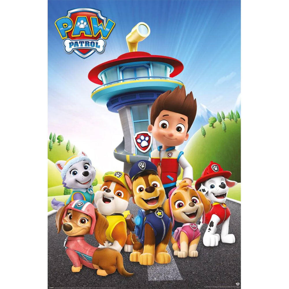 Paw Patrol Poster Ready For Action 100 LKT Sport Entertainment>TV Series>Paw Patrol Posters