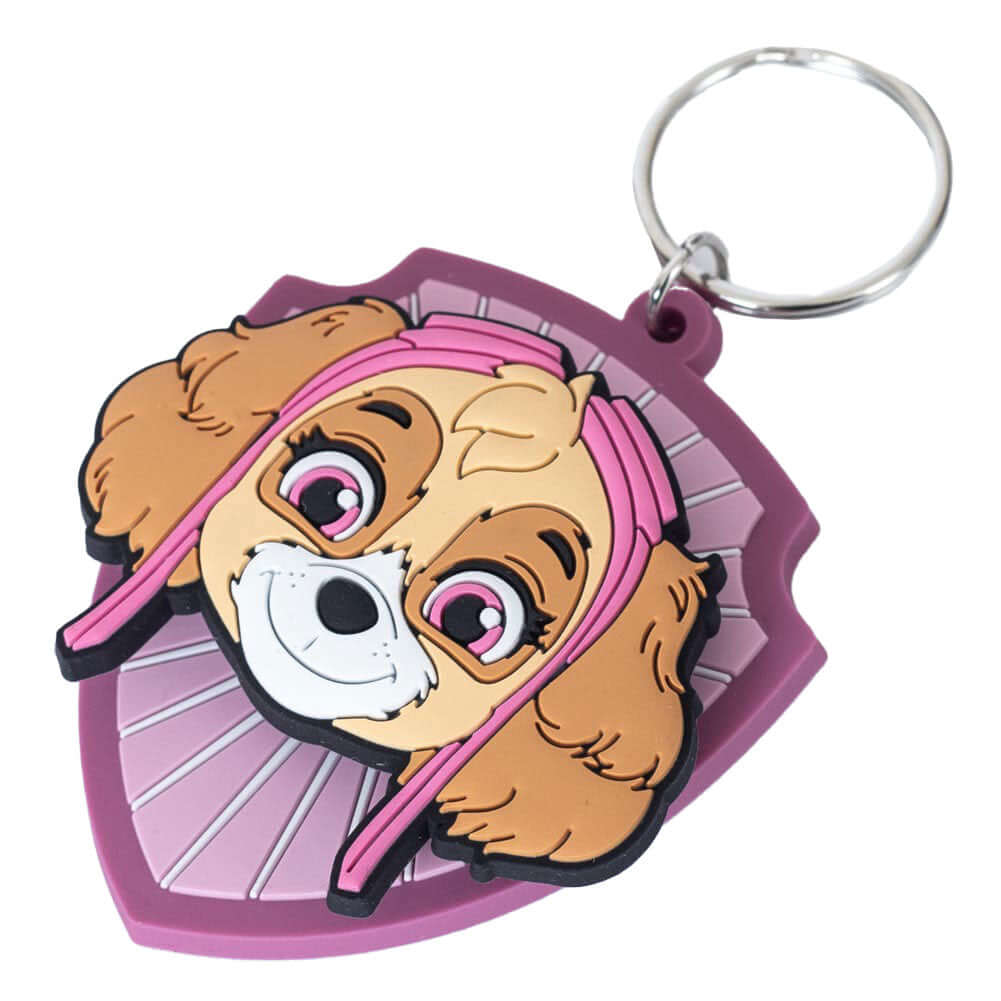 Paw Patrol Skye PVC Spinner Keyring LKT Sport Entertainment>TV Series>Paw Patrol Keychains