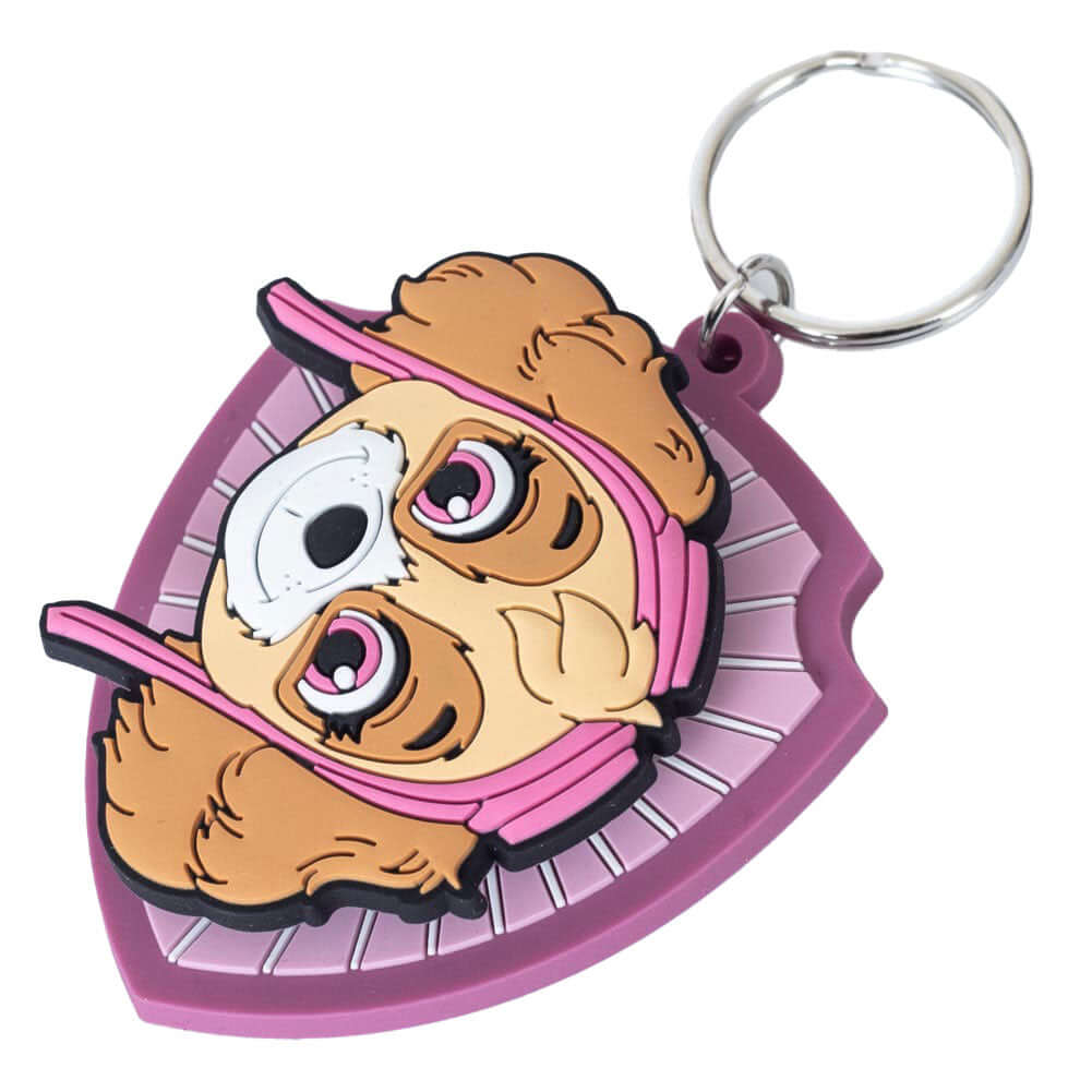 Paw Patrol Skye PVC Spinner Keyring LKT Sport Entertainment>TV Series>Paw Patrol Keychains