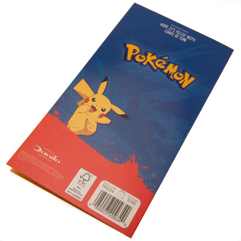 Pokemon Birthday Card Brother LKT Sport Entertainment>Gaming>Pokemon Greeting Cards