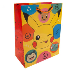 Pokemon Medium Pikachu Gift Bag LKT Sport Entertainment>Gaming>Pokemon Gift Bags