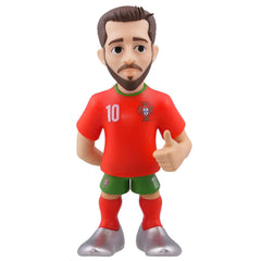Portugal MINIX Figure 12cm Bernardo Silva LKT Sport MINIX collectible figurine depicting Bernardo SilvaWearing his team kit with number 10 on the backAn excellent addition to any football merchandise collection or a brilliant start for a new fanOfficial l