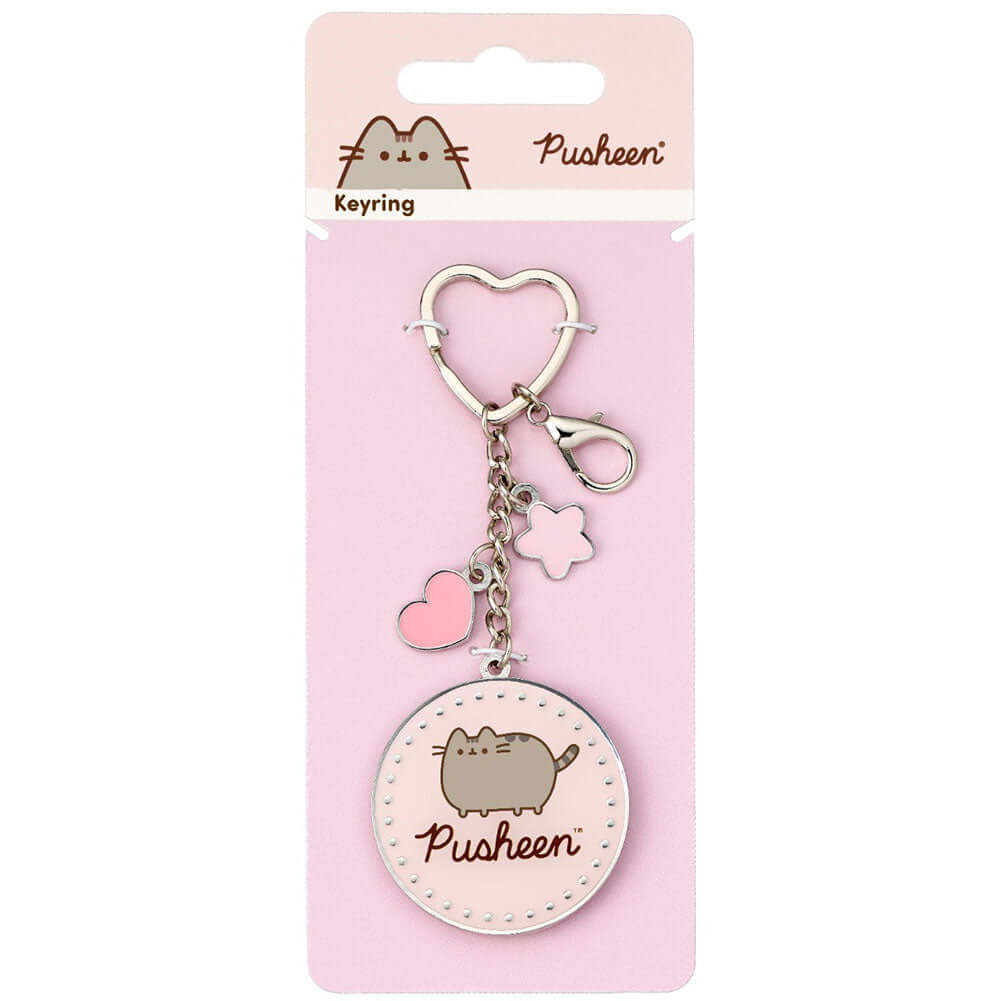 Pusheen Charm Keyring Secondary image