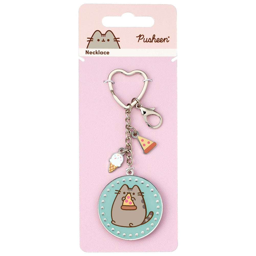 Pusheen Charm Keyring Pizza LKT Sport Entertainment>TV Series>Pusheen